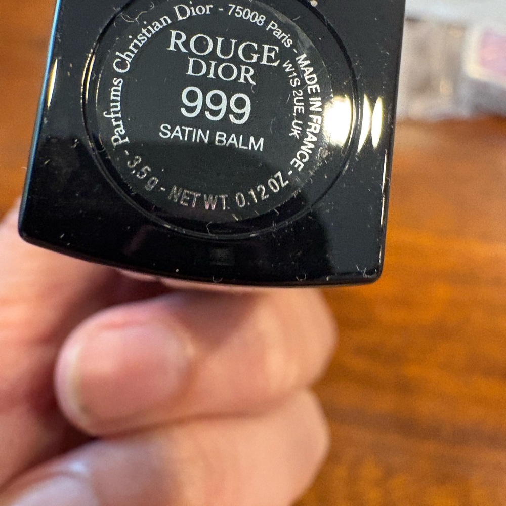 Dior White Set with Black Lipstick and Perfume - Picture 5 of 6